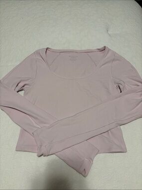 Athleta Pastel Pink “Transcend Top”